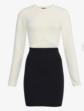 Express Bodycon Bandage Cutout Dress